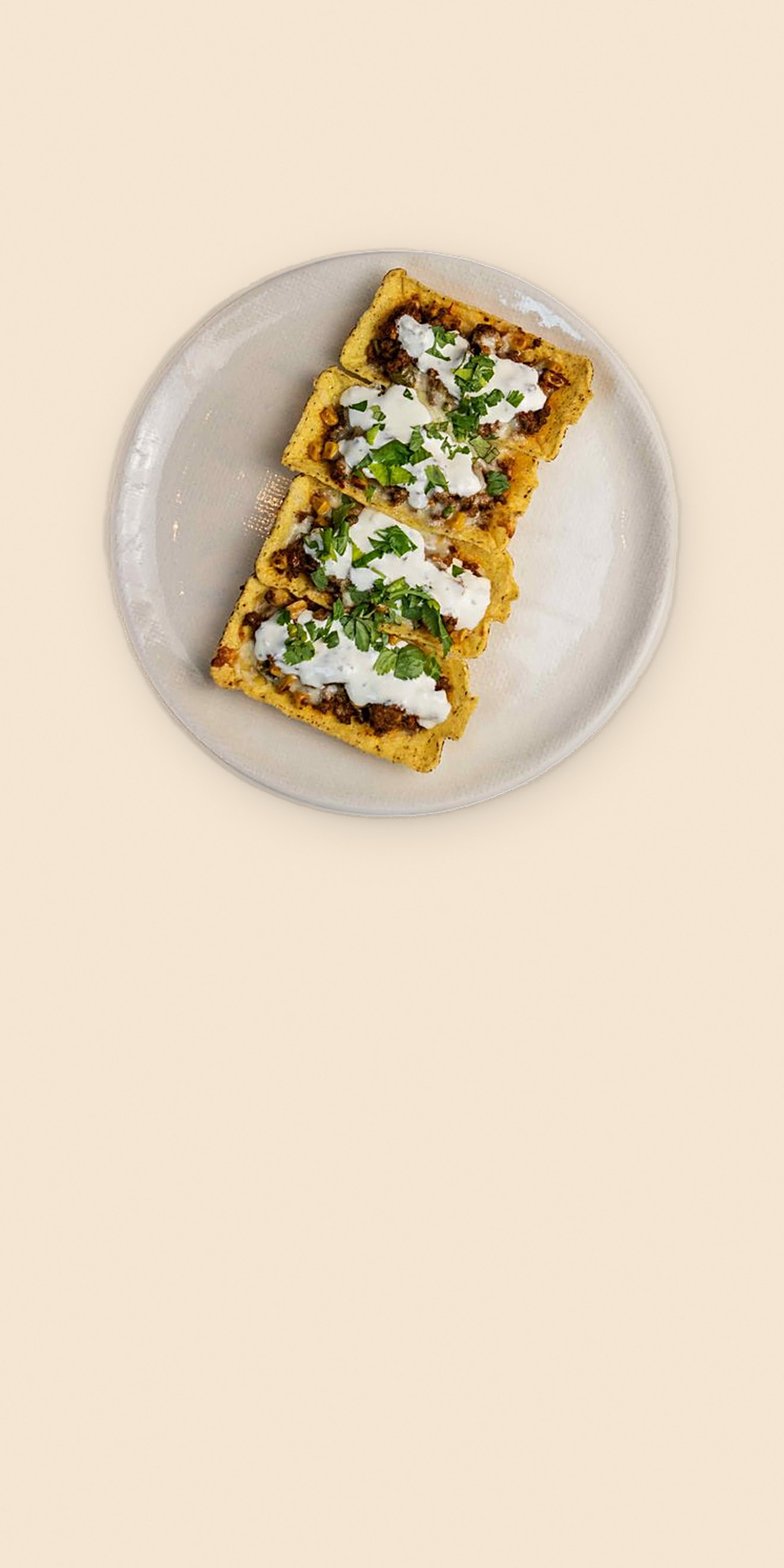 Taco geldelės su jautiena